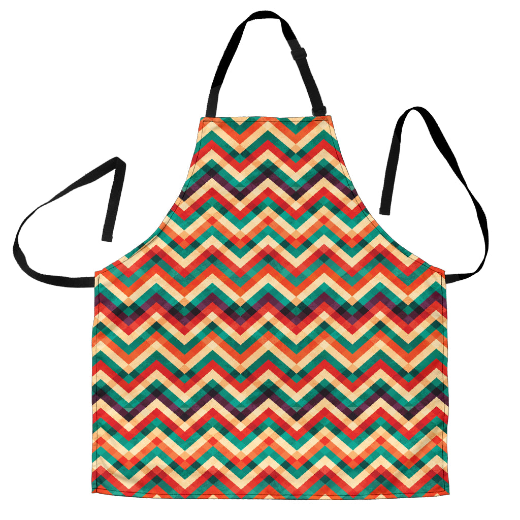 Zigzag  Chevron Colorful Pattern Adjustable Apron