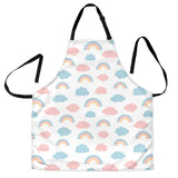 Cute Rainbow Clound Pattern Adjustable Apron