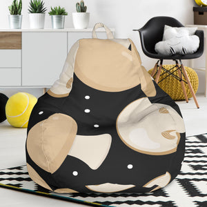 Champignon Mushroom Pattern Bean Bag Cover