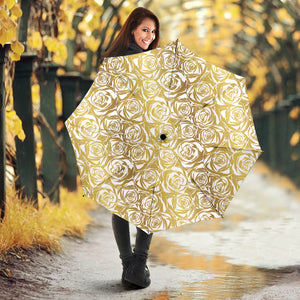 Rose Pattern Print Design 05 Umbrella