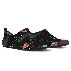 Space Pattern Aqua Shoes