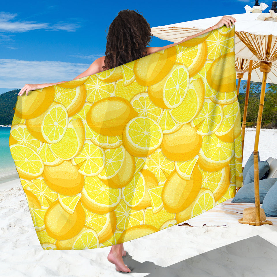 Lemon Pattern Sarong