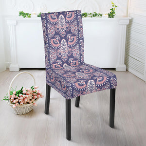 Indian Batik Style Pattern Dining Chair Slipcover