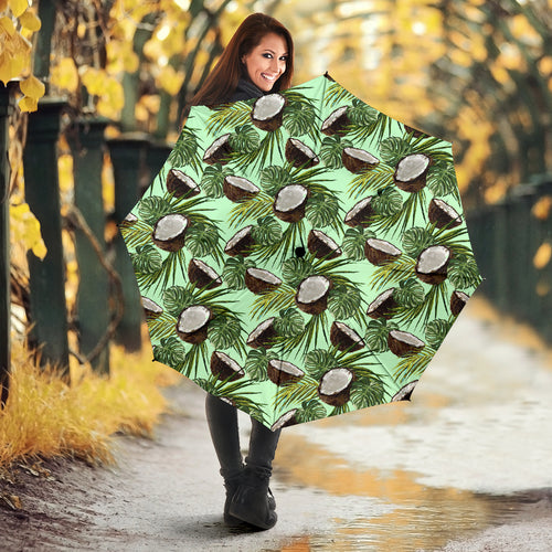 Coconut Pattern Print Design 02 Umbrella