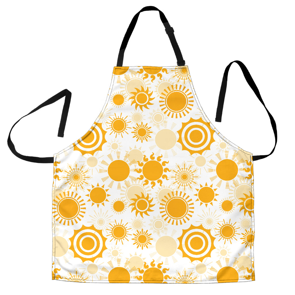 Sun Design Pattern Adjustable Apron