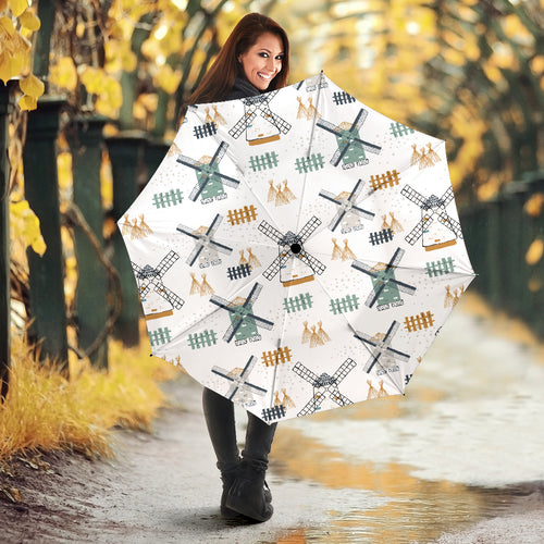 Windmill Pattern Umbrella