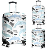 Cute Dolphins Childish Style Pattern Luggage Covers