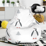 Penguin Pattern Bean Bag Cover