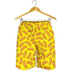 Sausage Pattern Print Design 01 Men Shorts