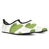 Cucumber Sketch Pattern Aqua Shoes