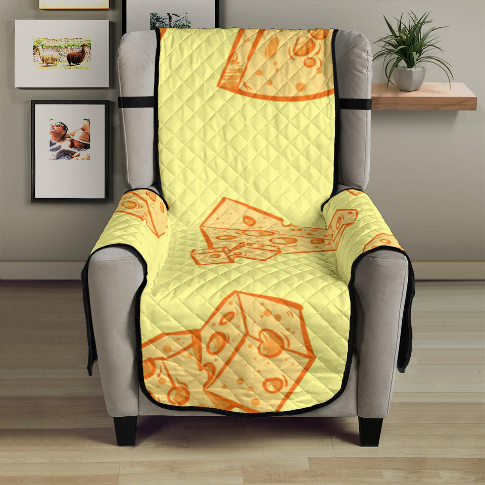 Cheese design pattern Chair Cover Protector