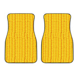 Corn Pattern Print Design 04 Front Car Mats