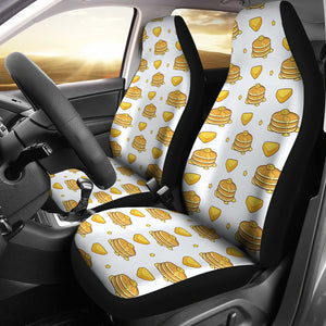 Pancake Pattern Print Design 03 Universal Fit Car Seat Covers