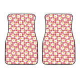 Fried Eggs Pattern Print Design 03 Front Car Mats
