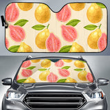 Beautiful Guava Pattern Car Sun Shade