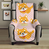 Cute shiba inu dog pattern  Chair Cover Protector