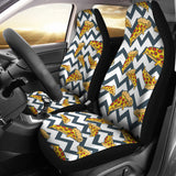 Pizza Design Pattern  Universal Fit Car Seat Covers