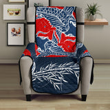 Koi Fish Carp Fishs hand drawn japanese art Chair Cover Protector