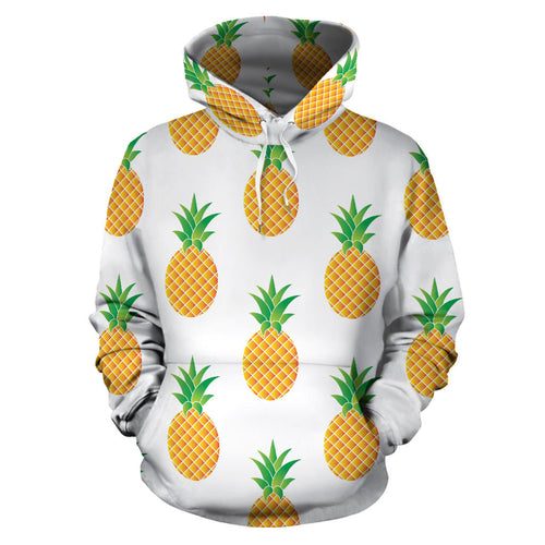 Pineapples Pattern Men Women Pullover Hoodie