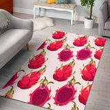 Dragon Fruits Design Pattern Area Rug