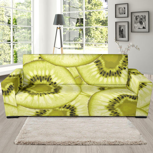 Sliced Kiwi Pattern Sofa Slipcover