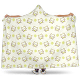 Cute Cartoon Frog Baby Pattern Hooded Blanket
