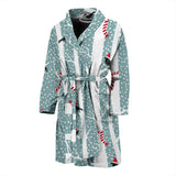 Crows Christmas Hat Scarf Men'S Bathrobe