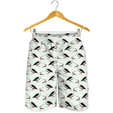 Pelican Pattern Print Design 02 Men Shorts