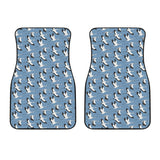 Seagull Pattern Print Design 04 Front Car Mats