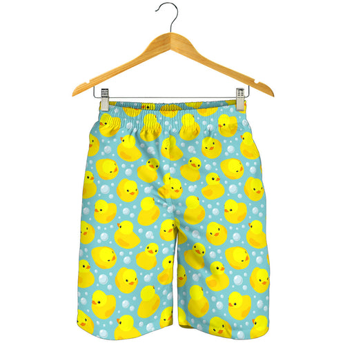 Duck Toy Pattern Print Design 03 Men Shorts