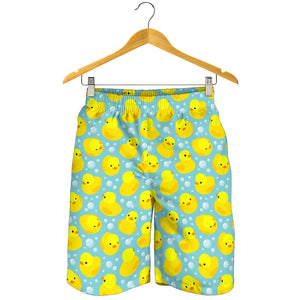 Duck Toy Pattern Print Design 03 Men Shorts