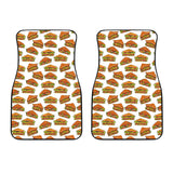 Sandwich Pattern Print Design 02 Front Car Mats