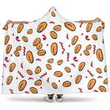 Peanuts Pattern Background Hooded Blanket
