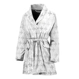 Airplane Print Pattern Women'S Bathrobe