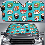 Cute Sushi Pattern Car Sun Shade