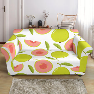 Guava Pattern Loveseat Couch Slipcover