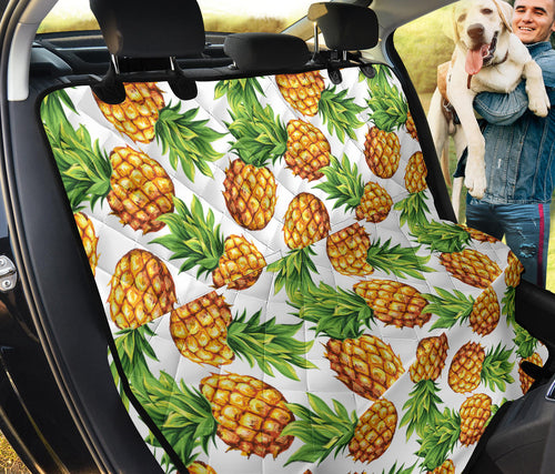 Pineapples Design Pattern Dog Car Seat Covers