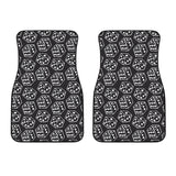 Dice Pattern Print Design 01 Front Car Mats