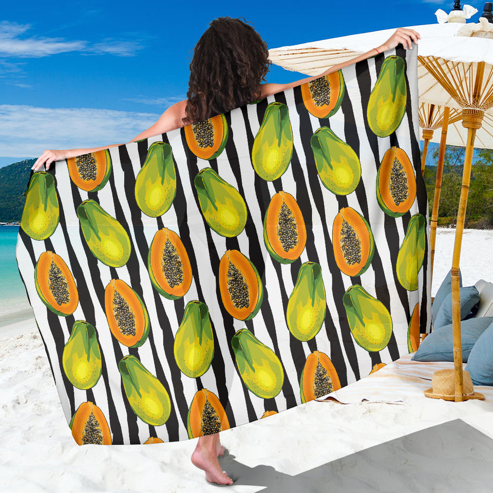 Papaya Design Pattern Sarong