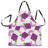 Cute Grape Pattern Adjustable Apron