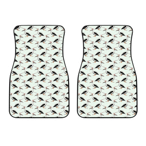 Pelican Pattern Print Design 02 Front Car Mats