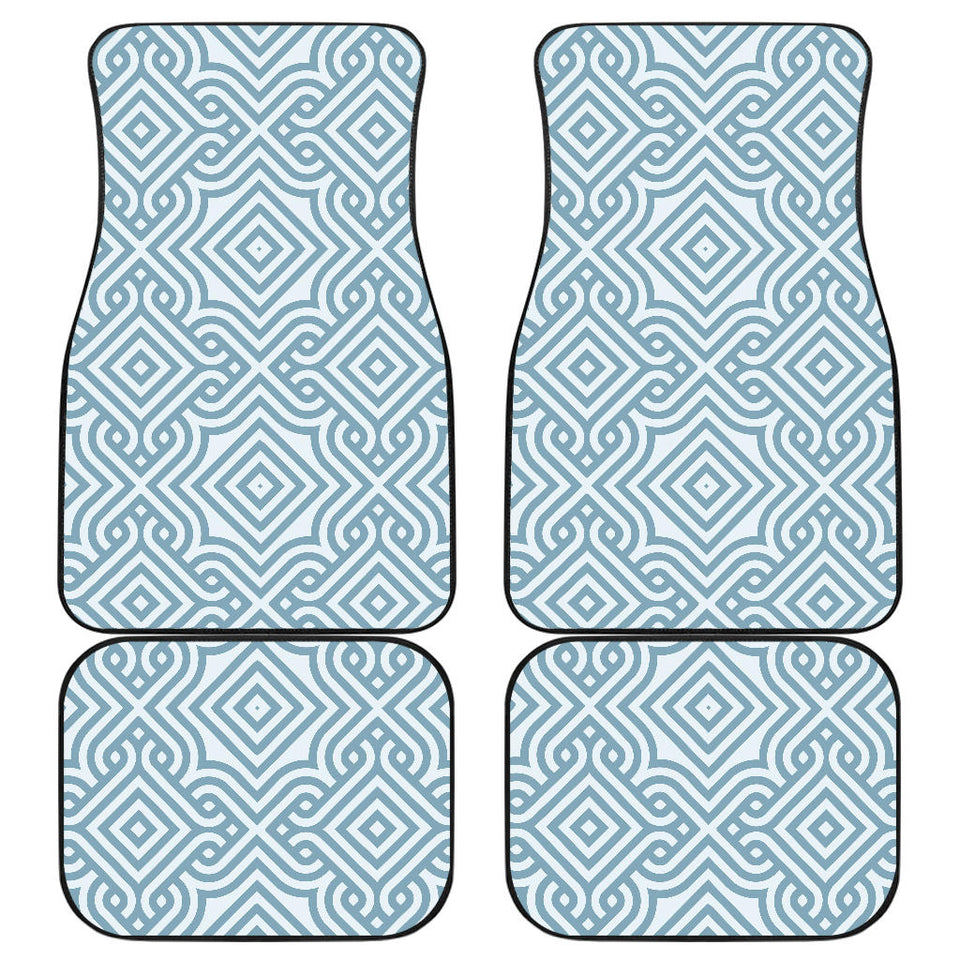 Arabic Pattern Front And Back Car Mats