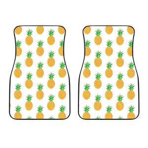 Pineapples Pattern Front Car Mats