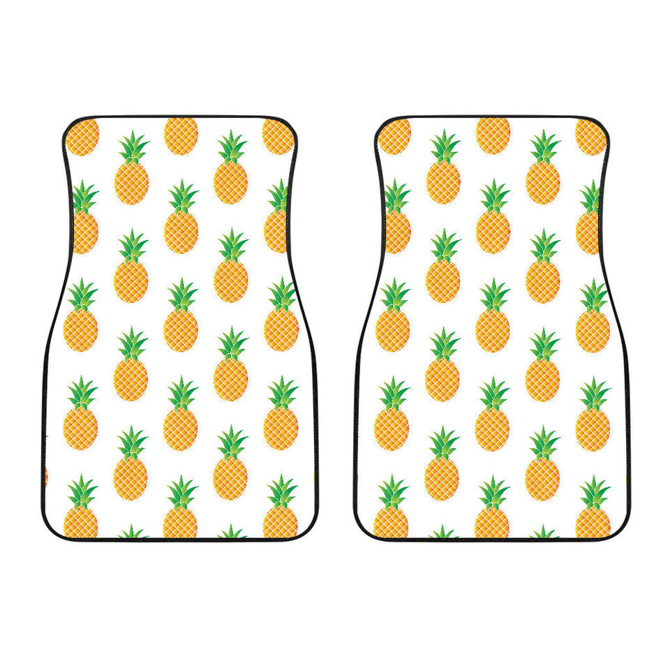 Pineapples Pattern Front Car Mats