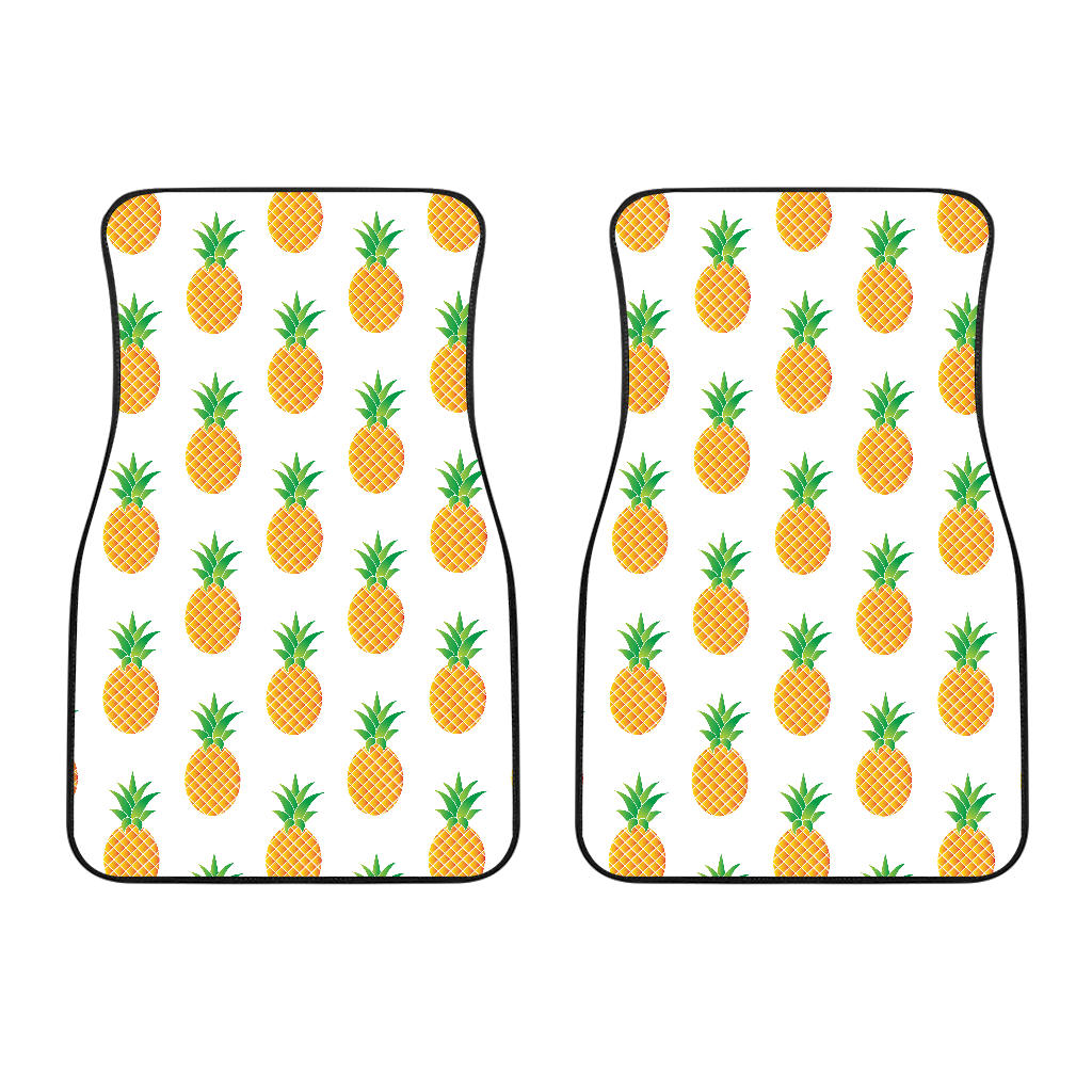 Pineapples Pattern Front Car Mats
