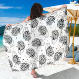 Hand Drawn French Fries Pattern Sarong