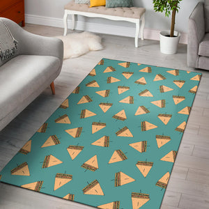 Sandwich Pattern Print Design 03 Area Rug