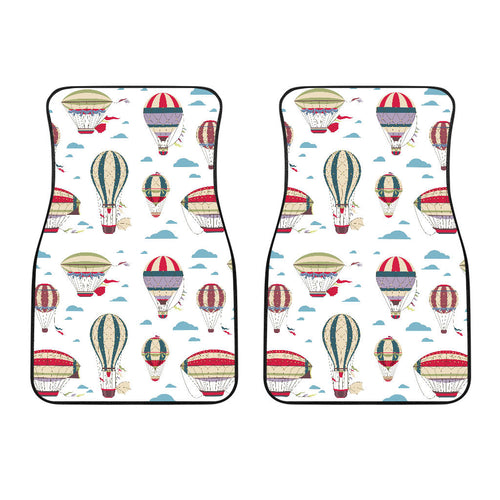Hot Air Balloon Pattern Front Car Mats