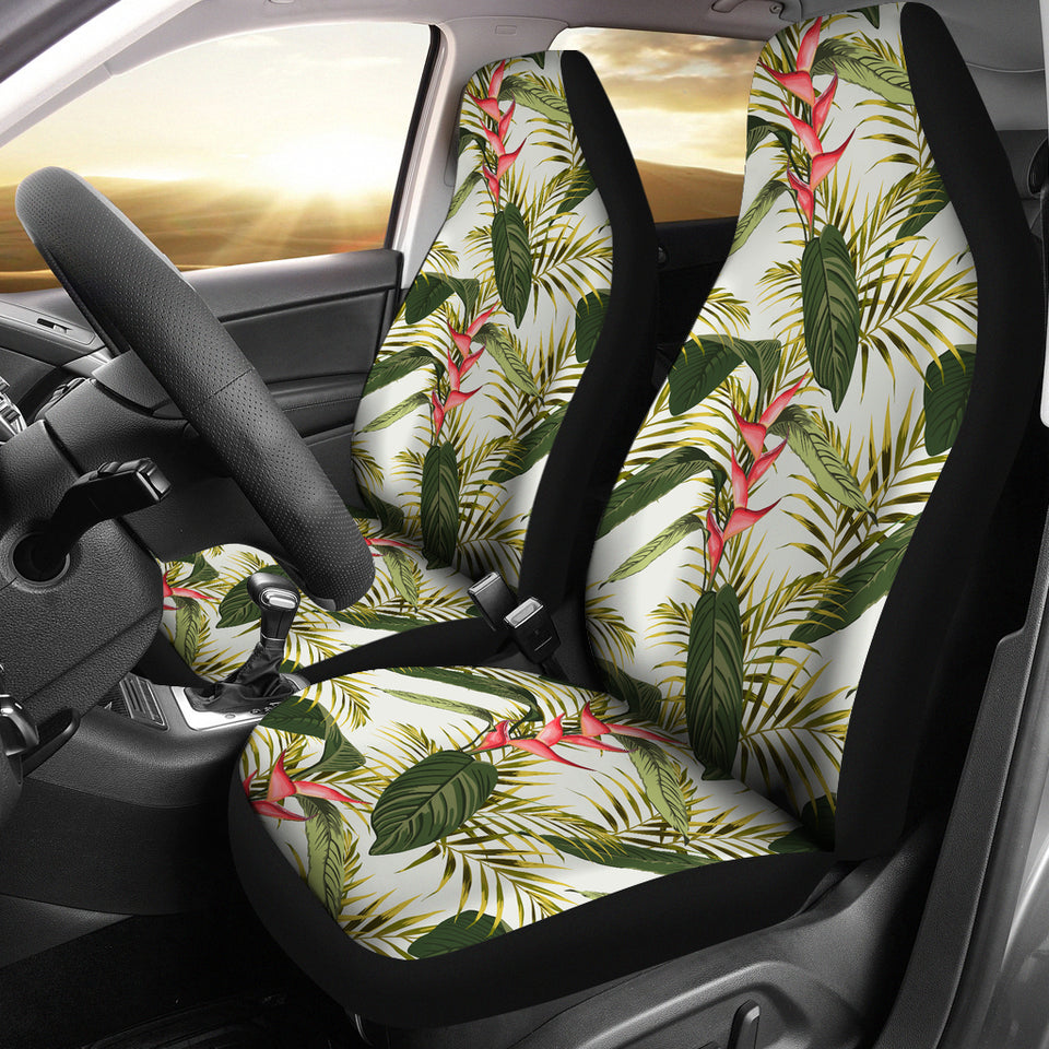 Heliconia Pattern Universal Fit Car Seat Covers
