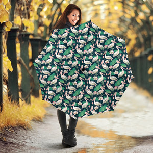 Pelican Pattern Print Design 03 Umbrella